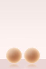 Grippies No-Show | Non-Adhesive Reusable Nipple Covers 4 Inch No.5
